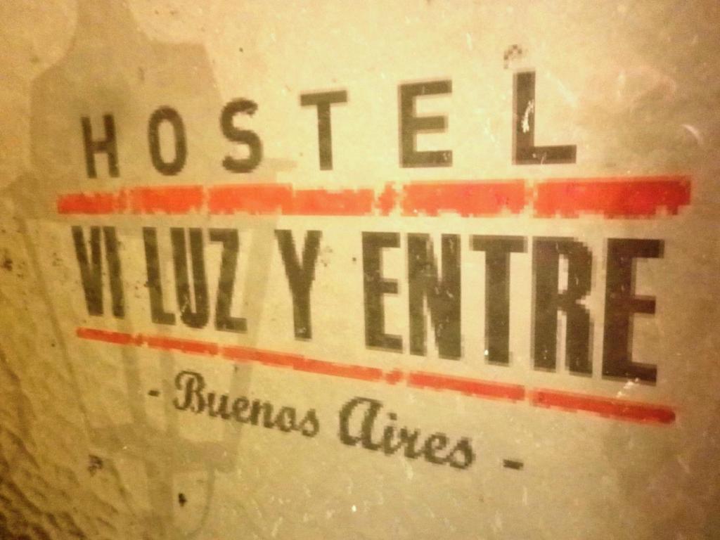 VI Luz Y Entre Hostel Buenos Aires Exterior foto